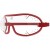 red frame / clear 